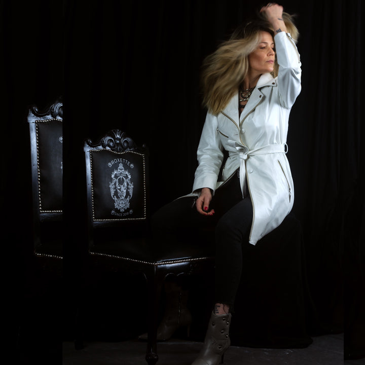 Trench Coat Cher Pelica Perolada