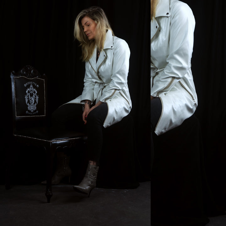 Trench Coat Cher Pelica Perolada